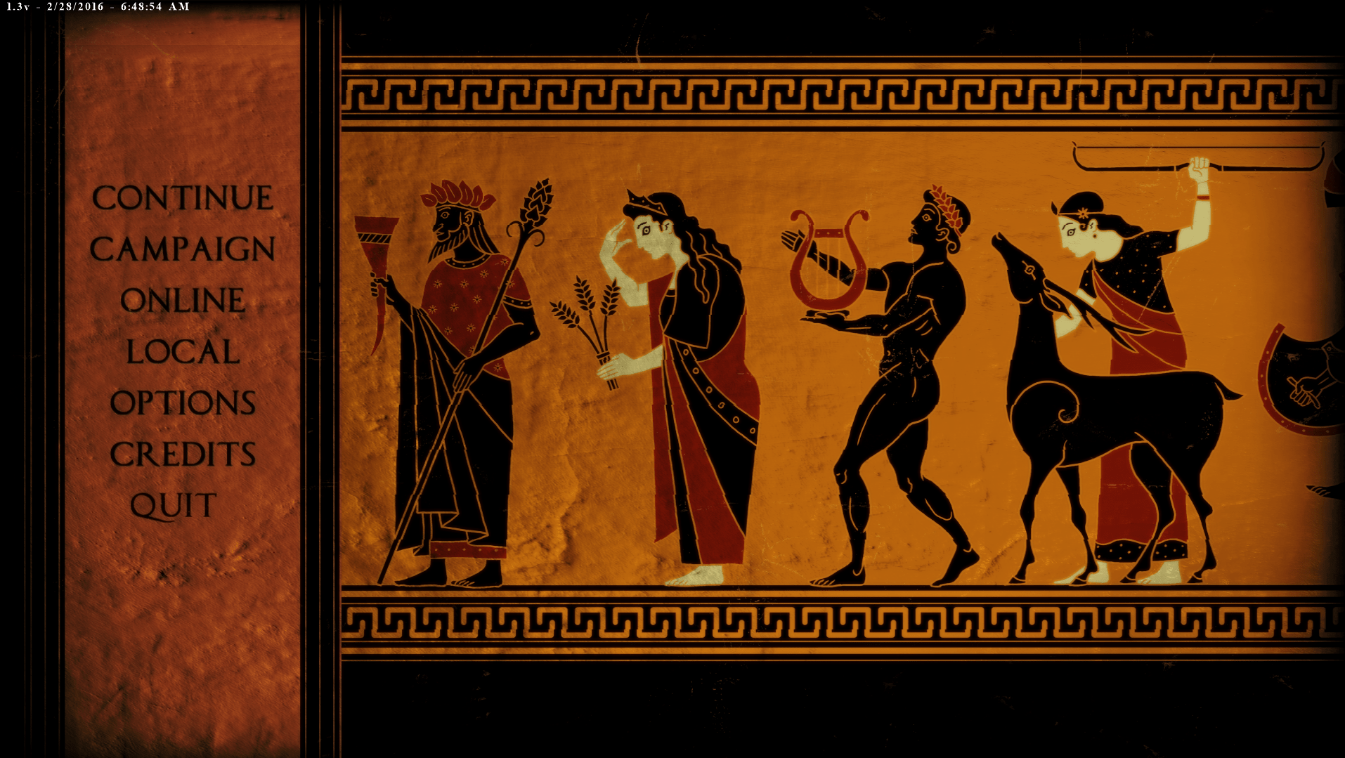 Main Menu