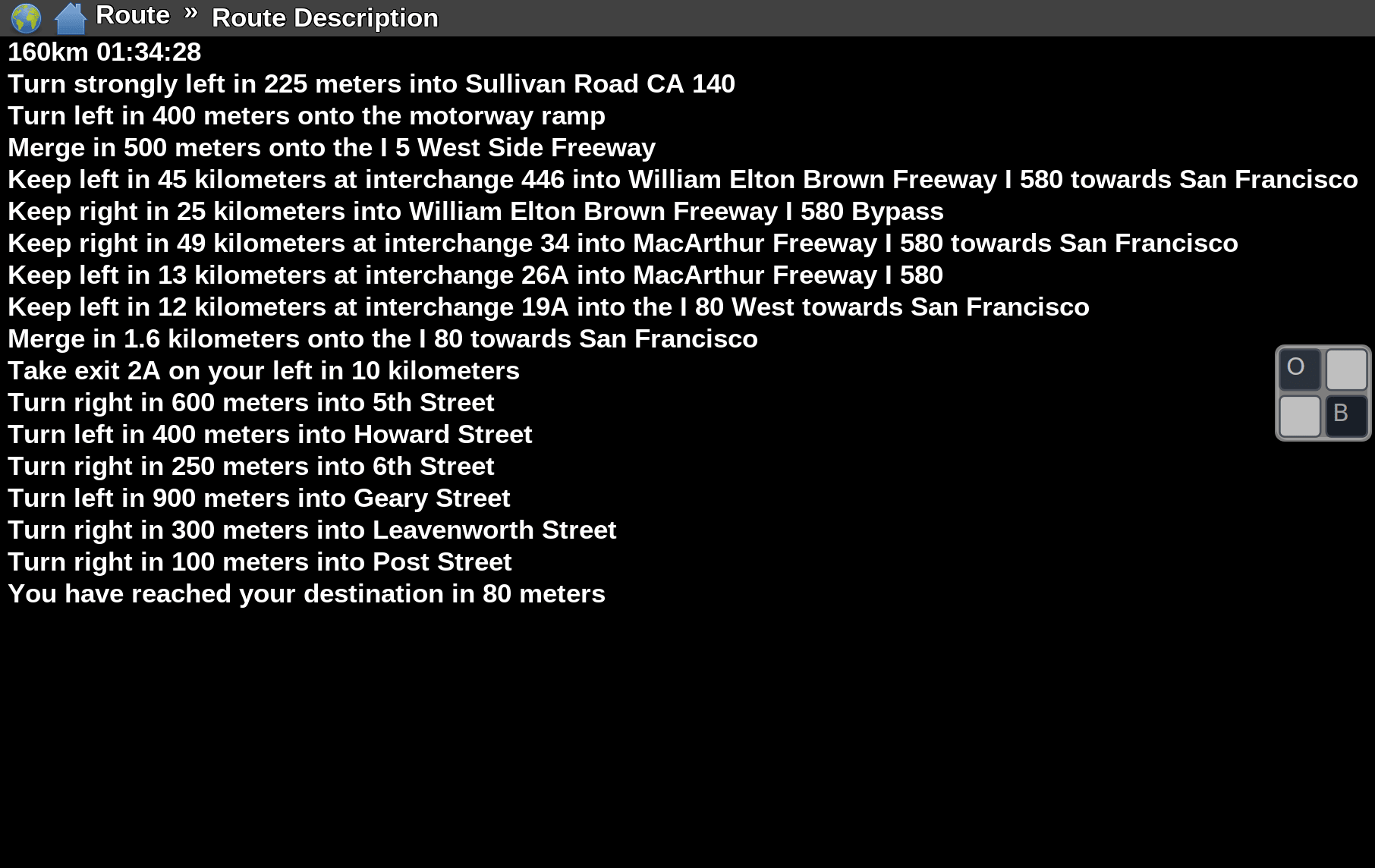 navit directions
