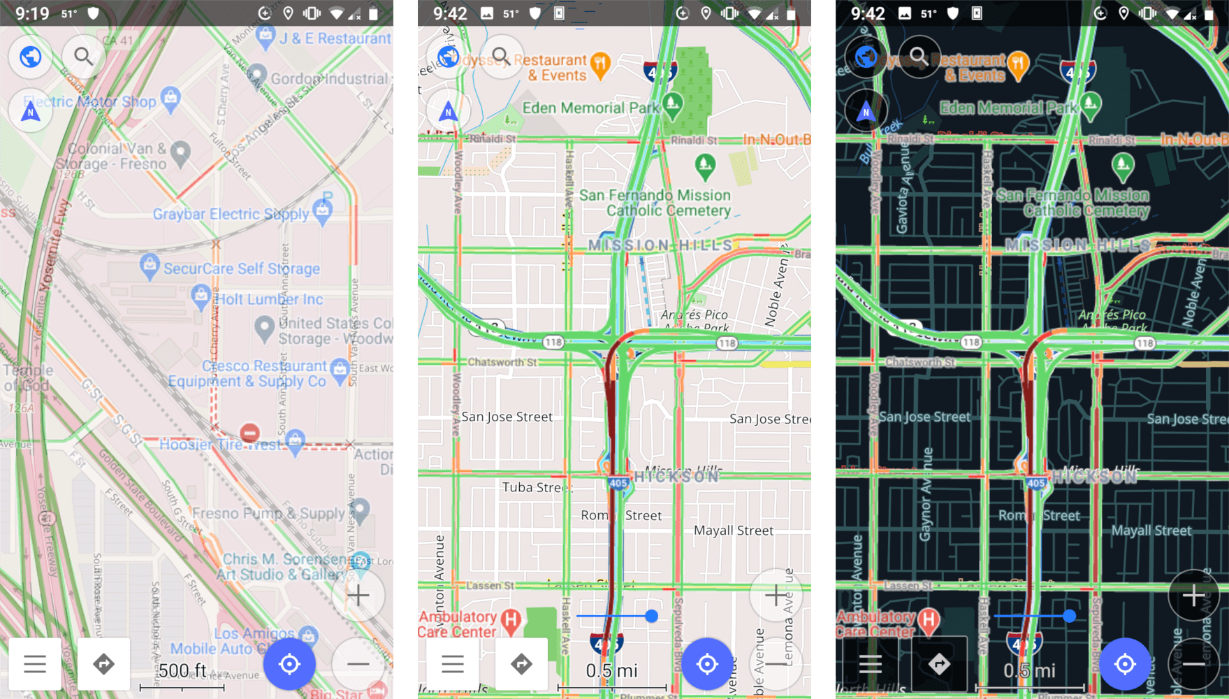 05 traffic results