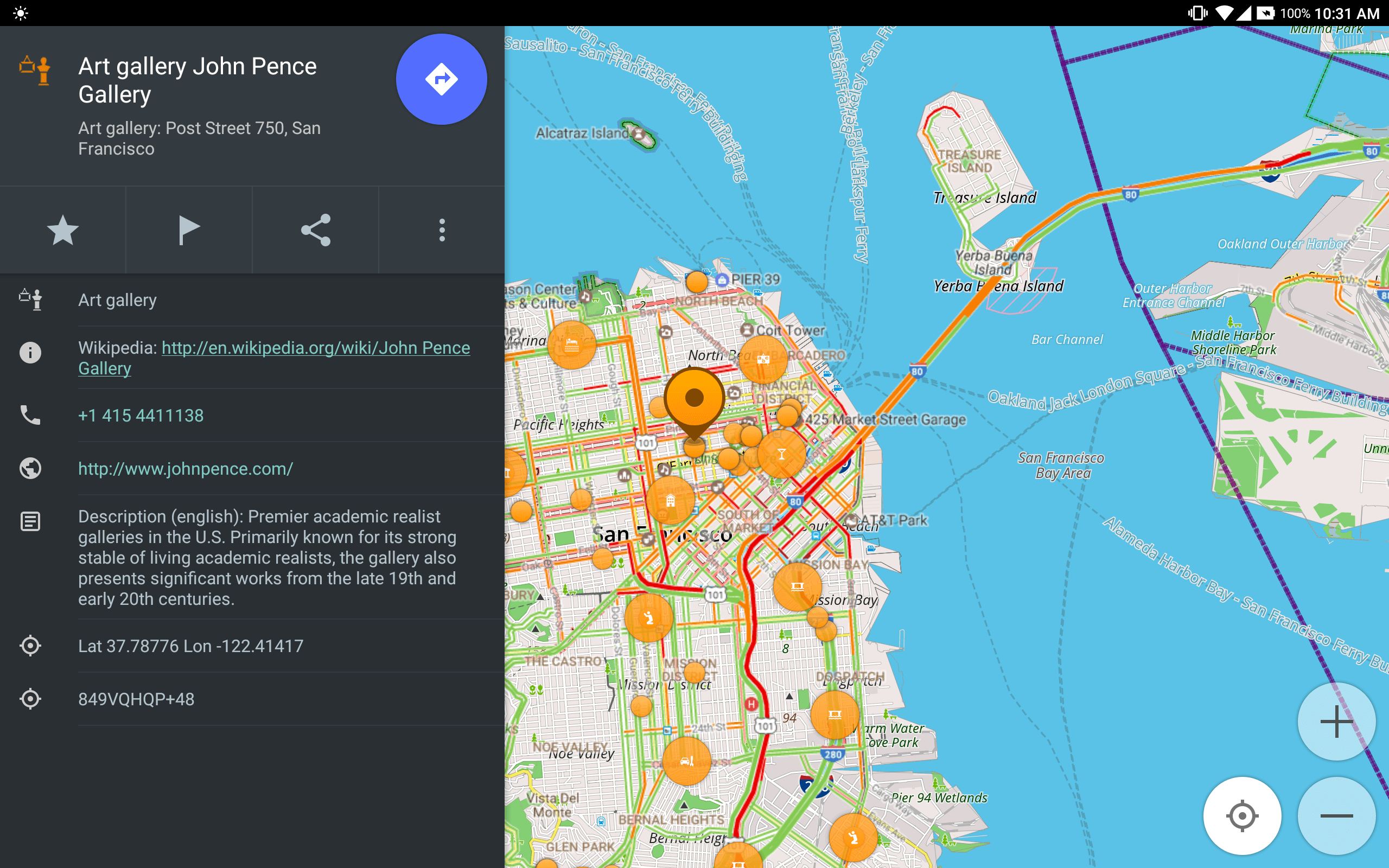 osmgoogle traffic